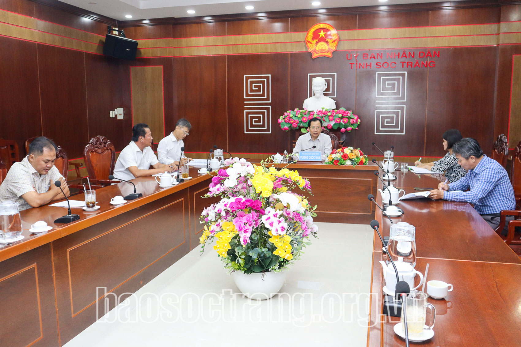 Xem xét chủ trương cho Công ty Cổ phần Cấp nước Sóc Trăng thuê đất tại thị xã Vĩnh Châu