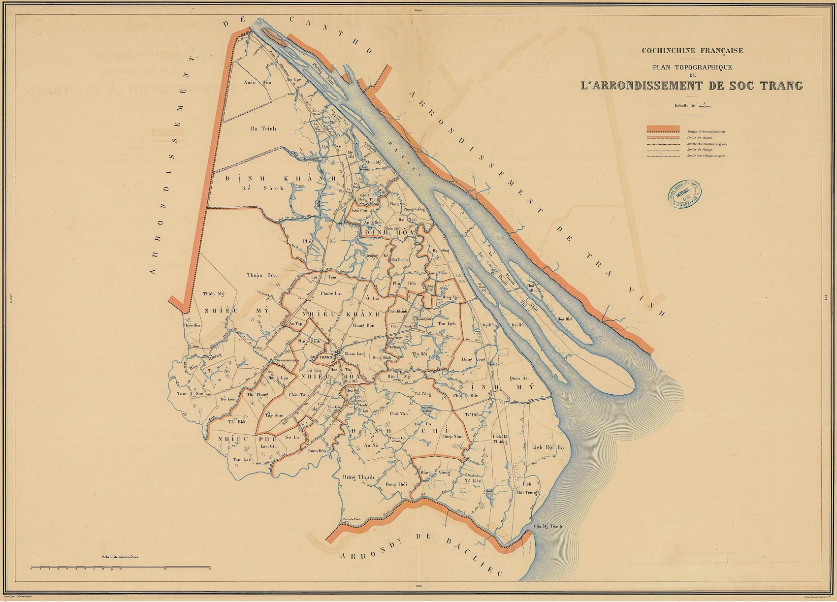 Sóc Trăng theo dòng thời gian và thay đổi địa giới