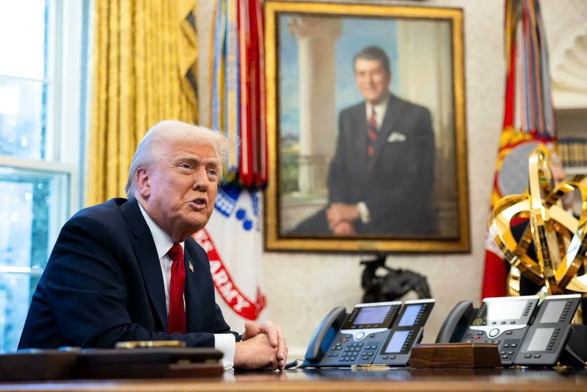 (Dẫn nguồn) Thị trường toàn cầu thấp thỏm trước giờ Mỹ công bố mức thuế quan mới