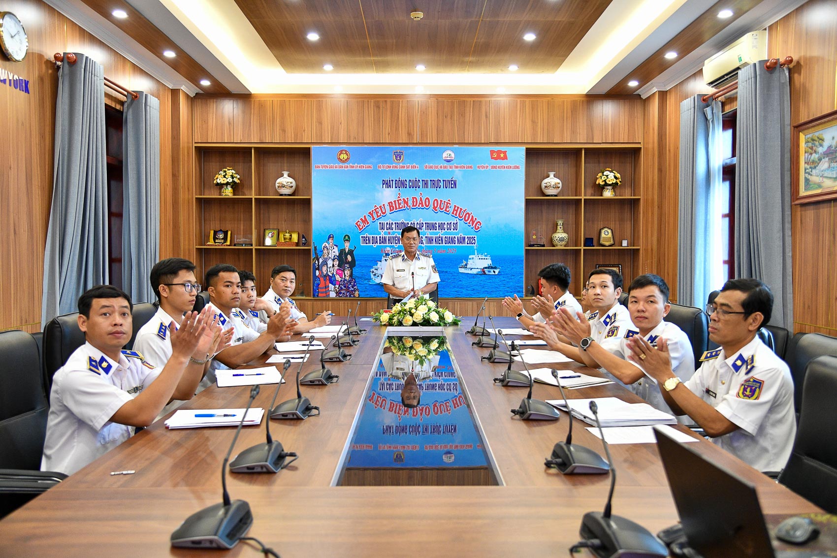 Bộ Tư lệnh Vùng Cảnh sát biển 4: Phát động cuộc thi trực tuyến “Em yêu biển, đảo quê hương”