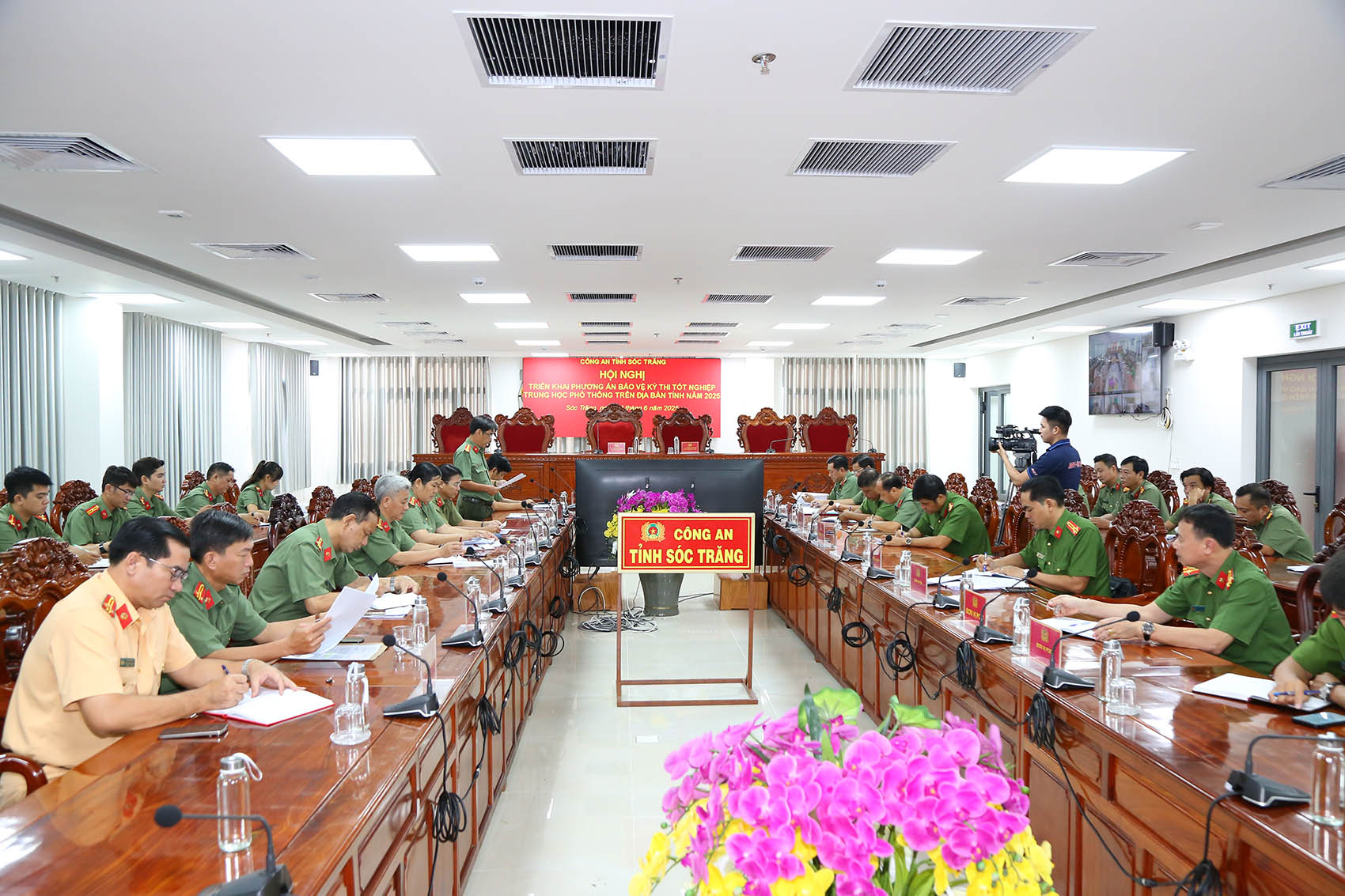 Công an Sóc Trăng triển khai phương án bảo vệ kỳ thi tốt nghiệp Trung học phổ thông năm 2025