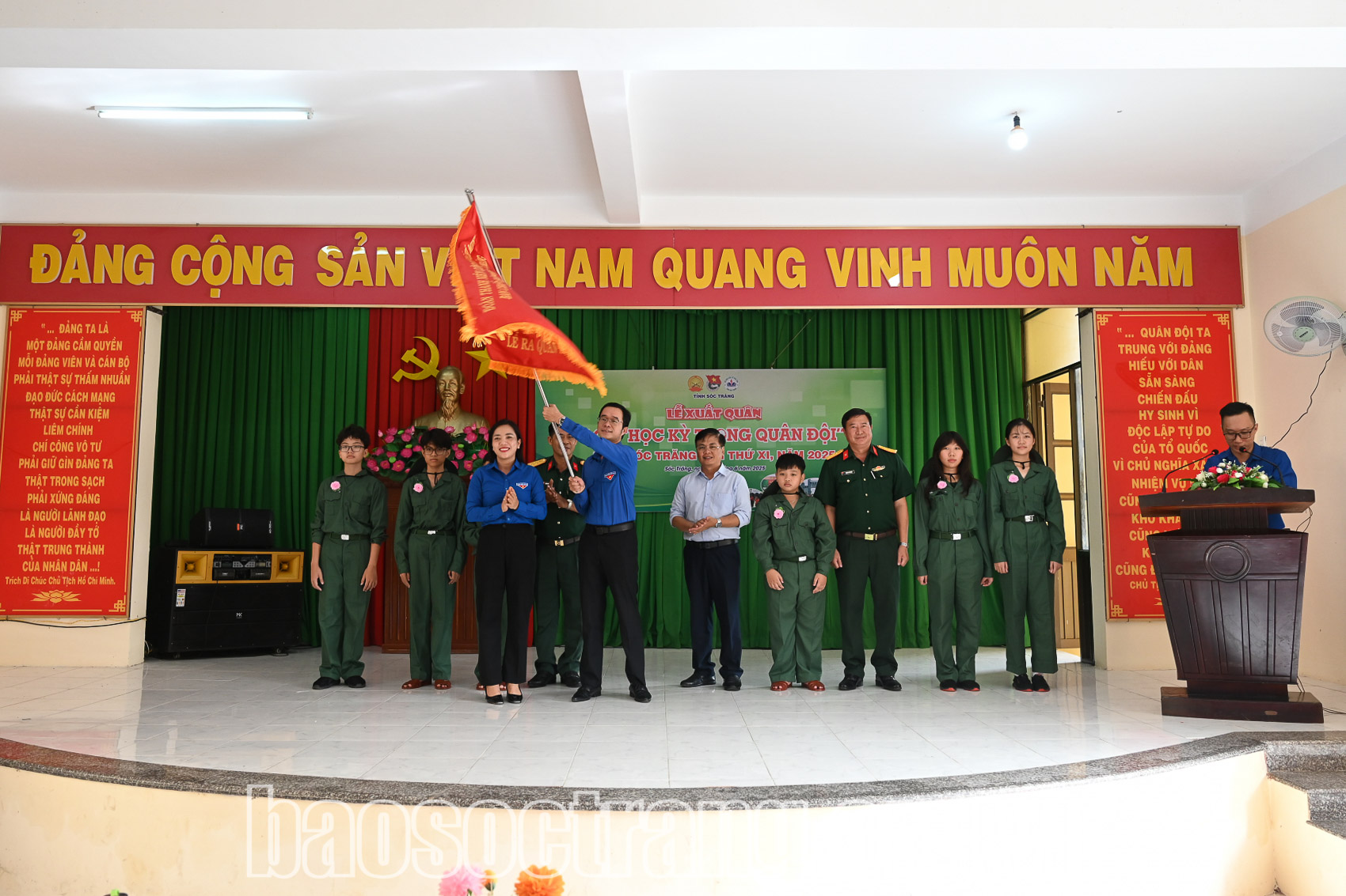 Xuất quân Lớp học kỳ trong quân đội tỉnh Sóc Trăng lần thứ XI, năm 2025