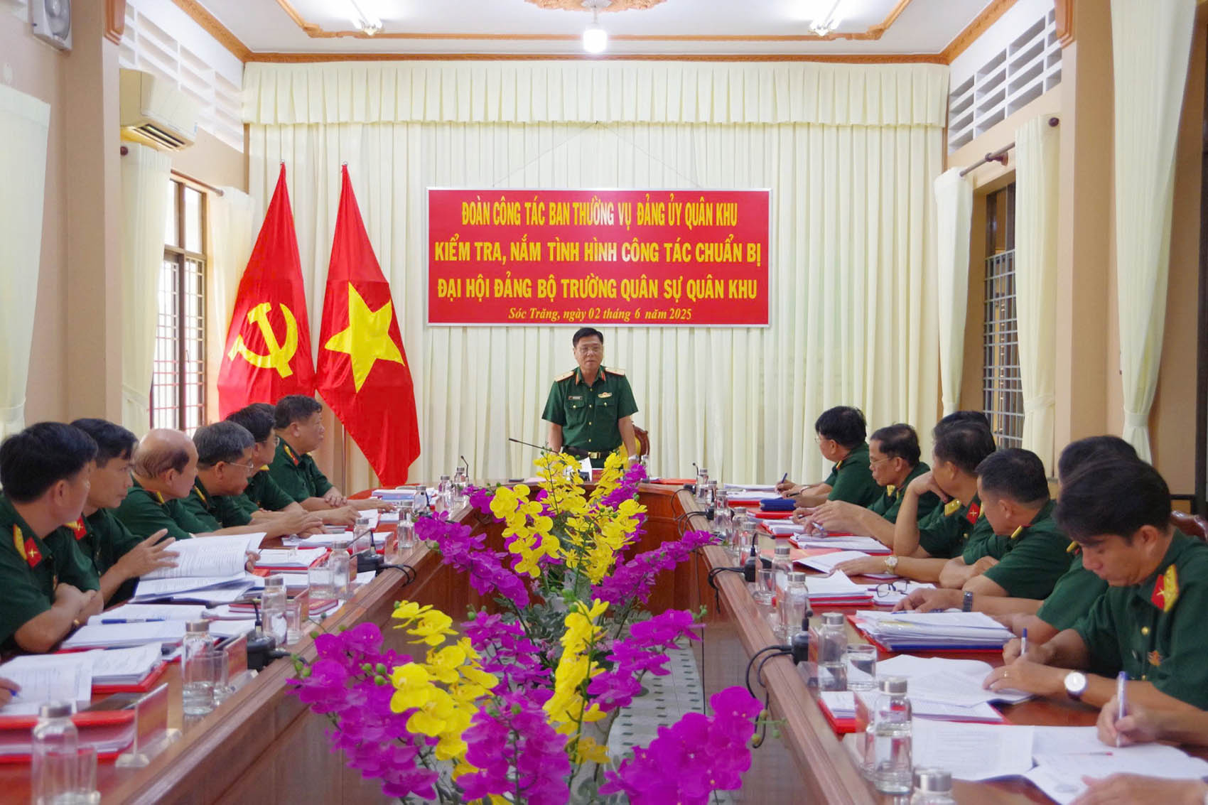 Trường Quân sự Quân khu 9: Chuẩn bị chu đáo, sẵn sàng cho Đại hội đại biểu Đảng bộ lần thứ XIII, nhiệm kỳ 2025 - 2030